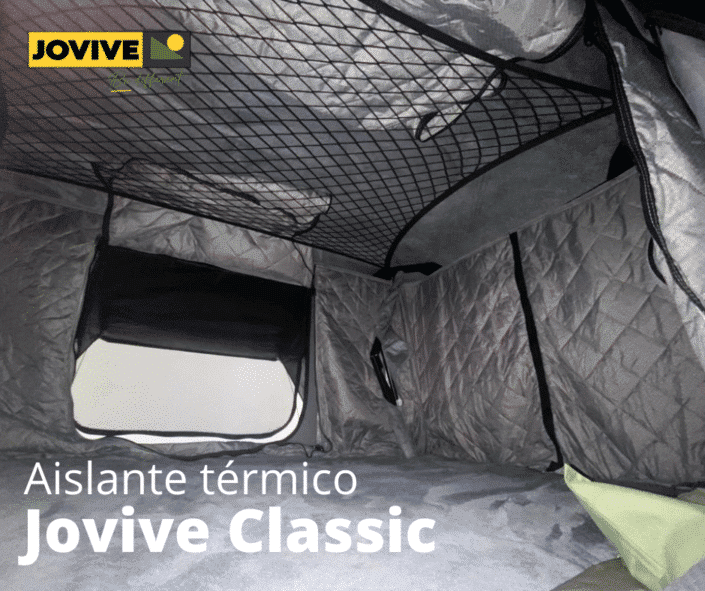 Aislamiento térmico interior tienda de techo - jovive